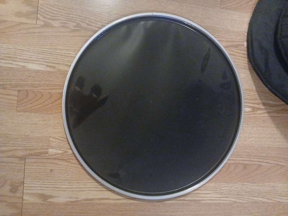 22" Percussion Plus Bass Drum Logo Head