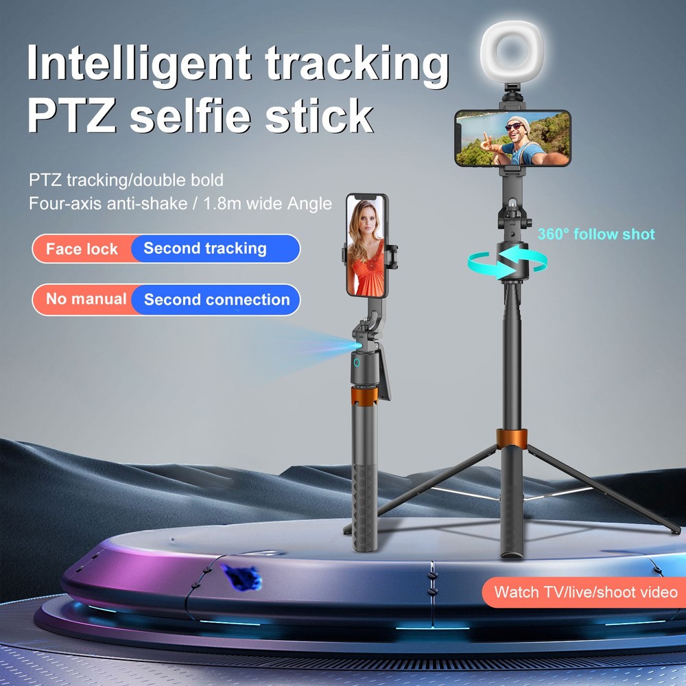 TOALLIN Automatic Face-Tracking Gimbal Remote Shutter Gesture & Remote Control