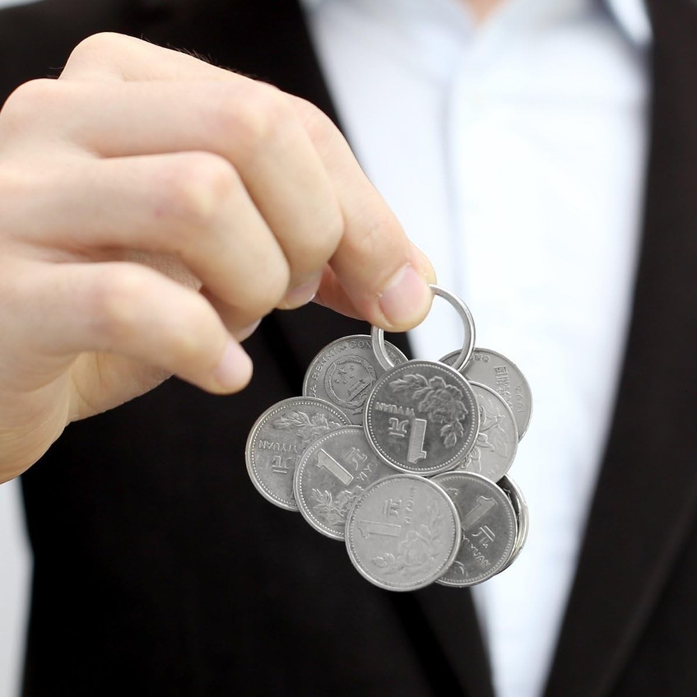 3 Pcs Different Size Strong Magnetic Ring PK Magic Tricks Pro Props