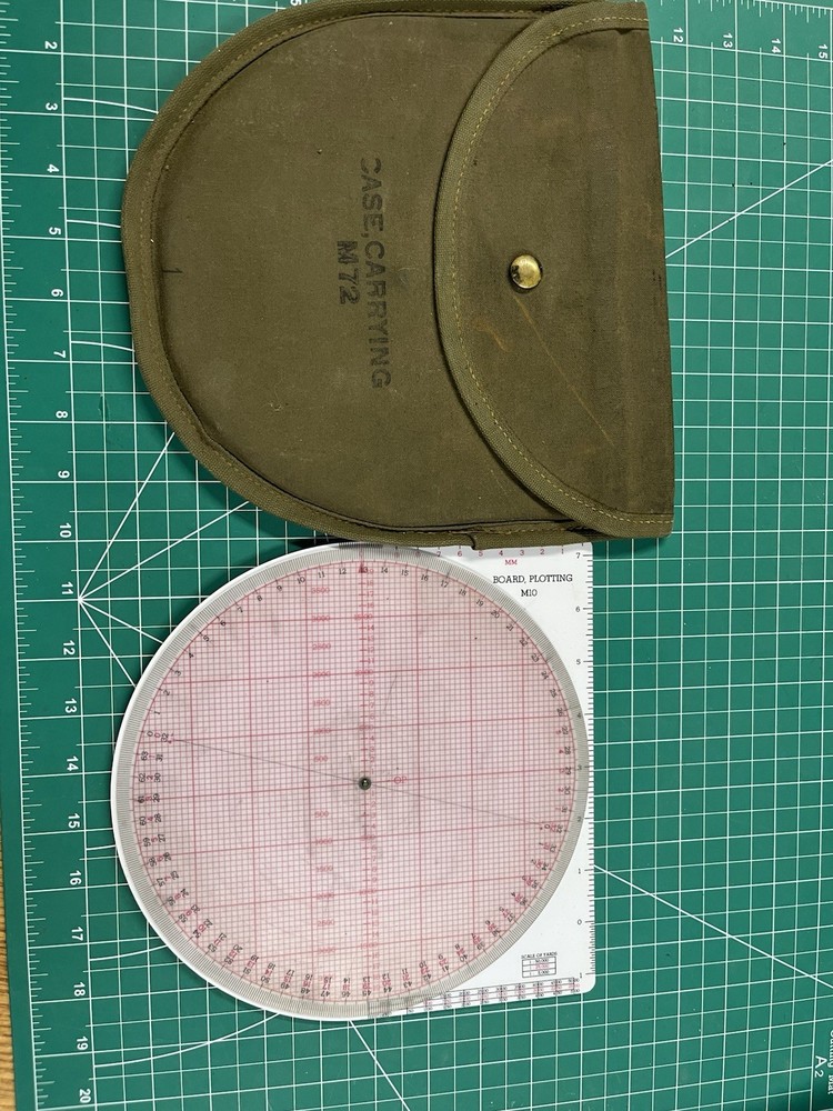 US M72 Carry Case w/ M10 Plotting Board