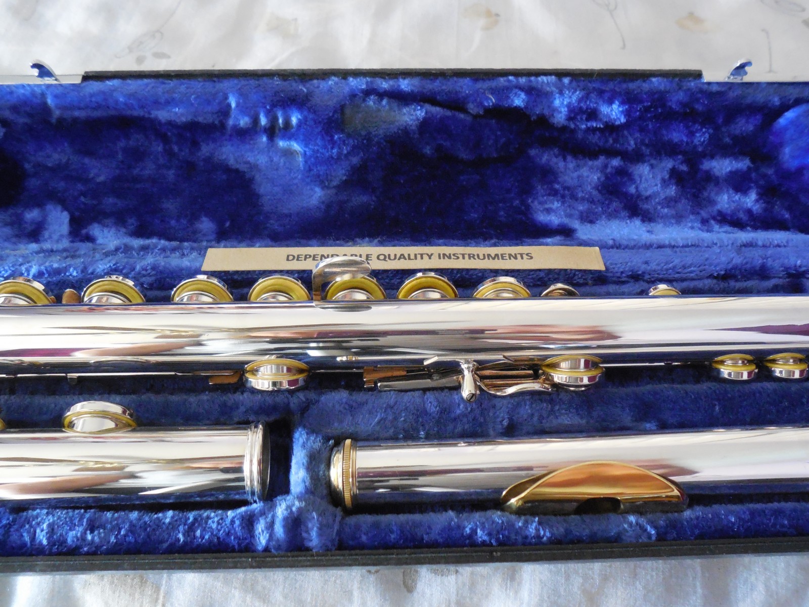Emerson ELD Reconditioned Open Hole B Foot Sterling Silver Head Flute 3BSH