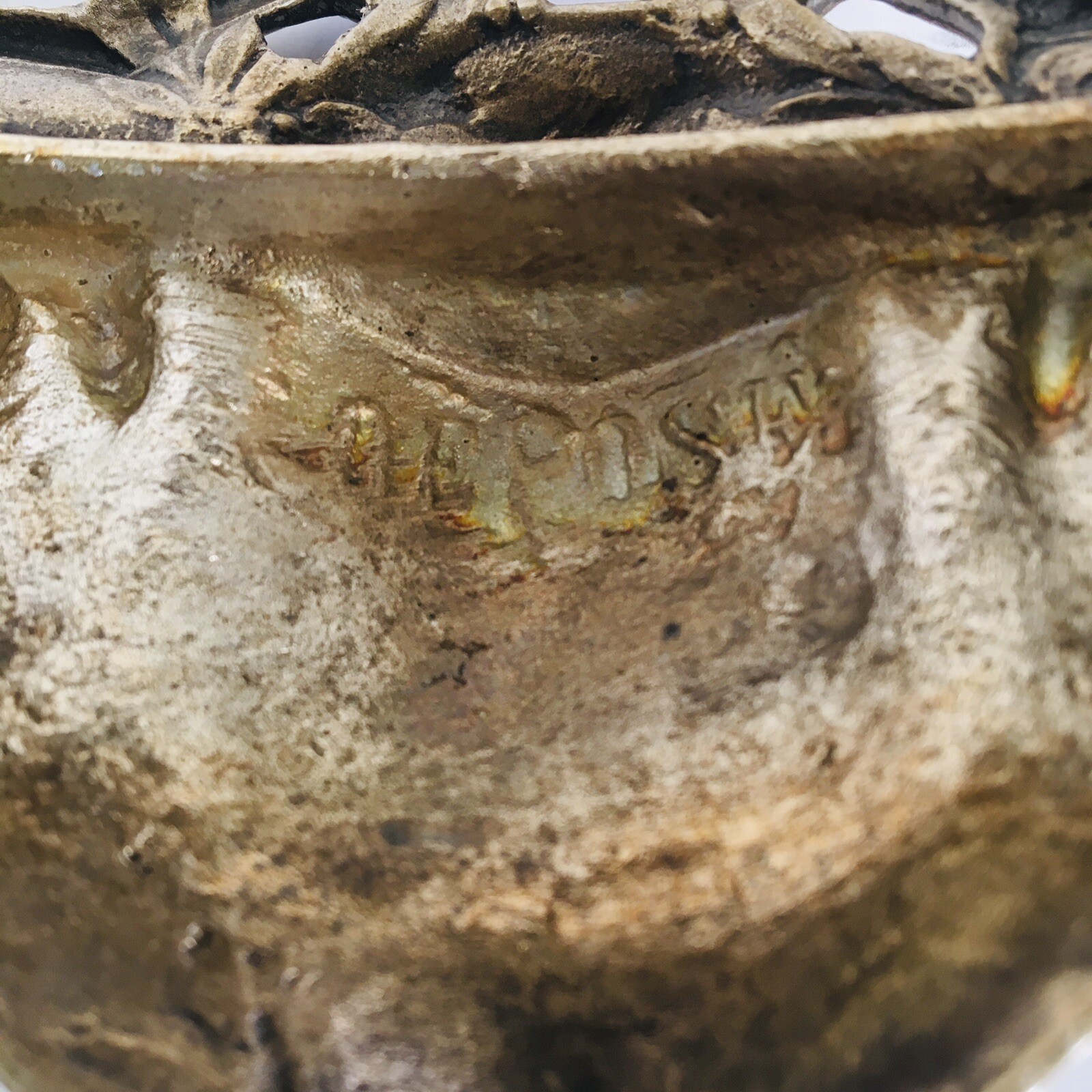 Louis XV Silver Plate Jardiniere with Liner