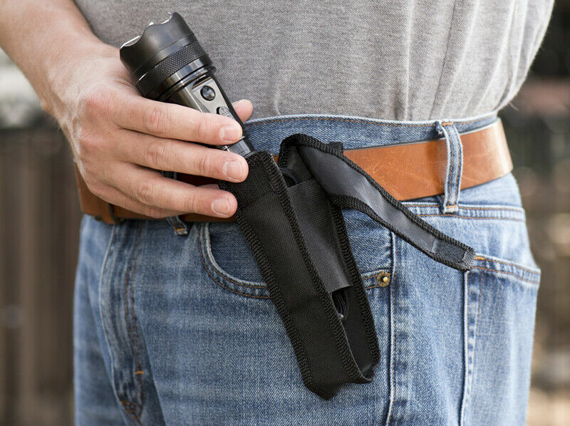 POLICE Stun Gun 1109 700 BV Metal Heavy Duty Rechargeable LED Flashlight