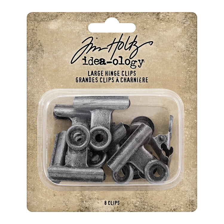 Tim Holtz ~ HINGE CLIPS ~ Large ~ Idea-ology