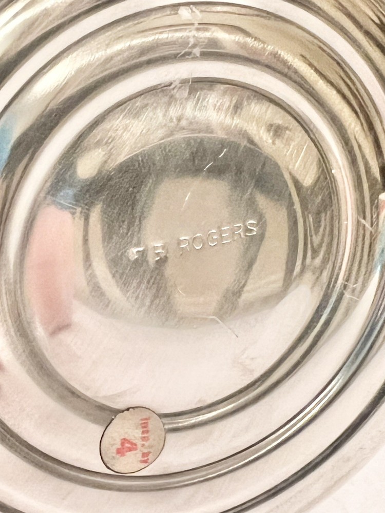 Silver Plated Candlesticks - F.B. Rogers - Shiny Vintage Candle Holders - 3.5”