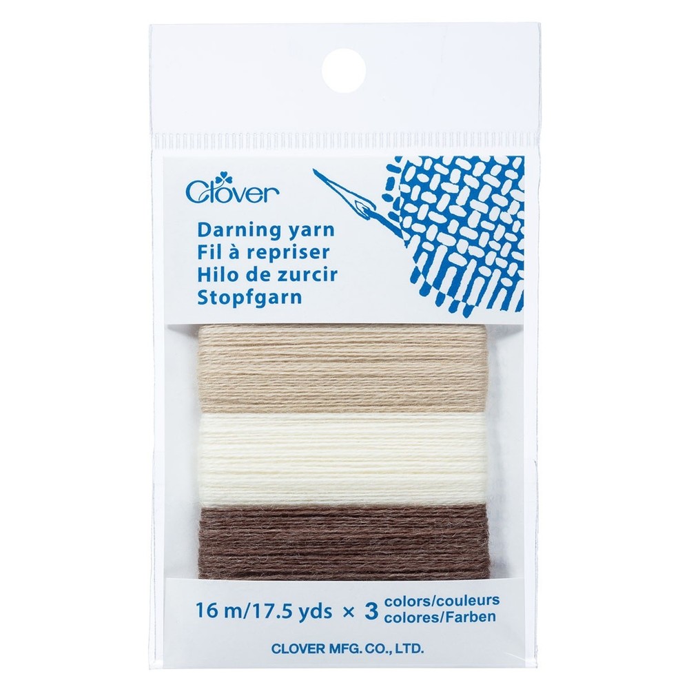 Clover Darning Yarn-Beige
