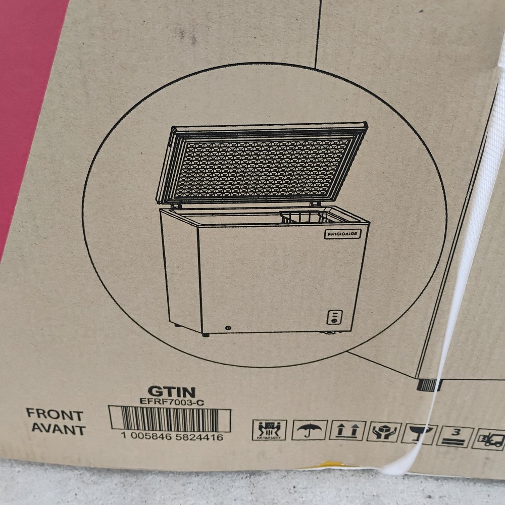 Frigidaire Chest Freezer - White- NO SHIPPING!!!