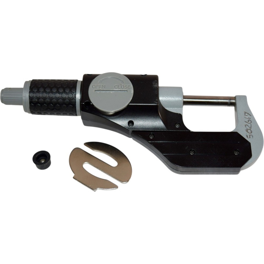 Fowler 0-1''/25mm Electronic Micrometer 0.00005'' Resolution w/ Engravings