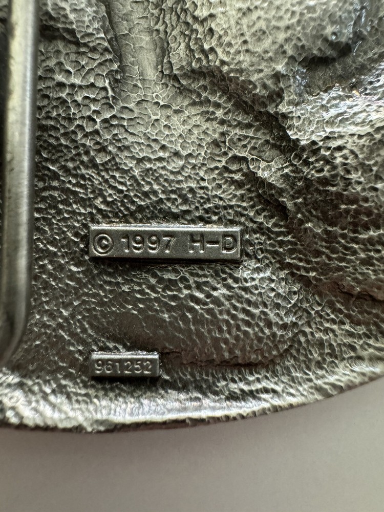 Harley Davidson Belt Buckle Double Oval Screaming Eagle