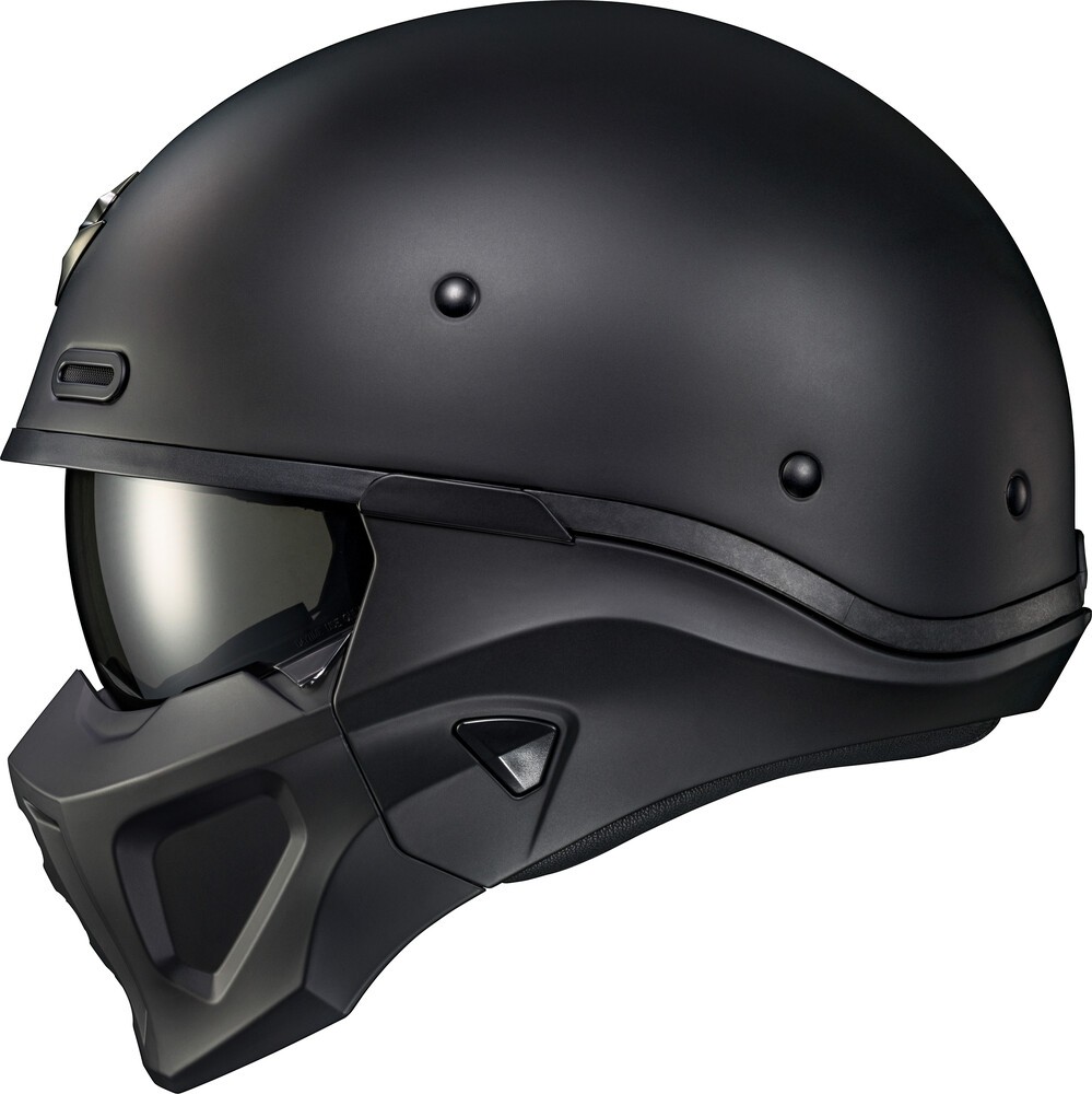 Scorpion COX-1606 Covert X Solid Helmets XL Matte Black