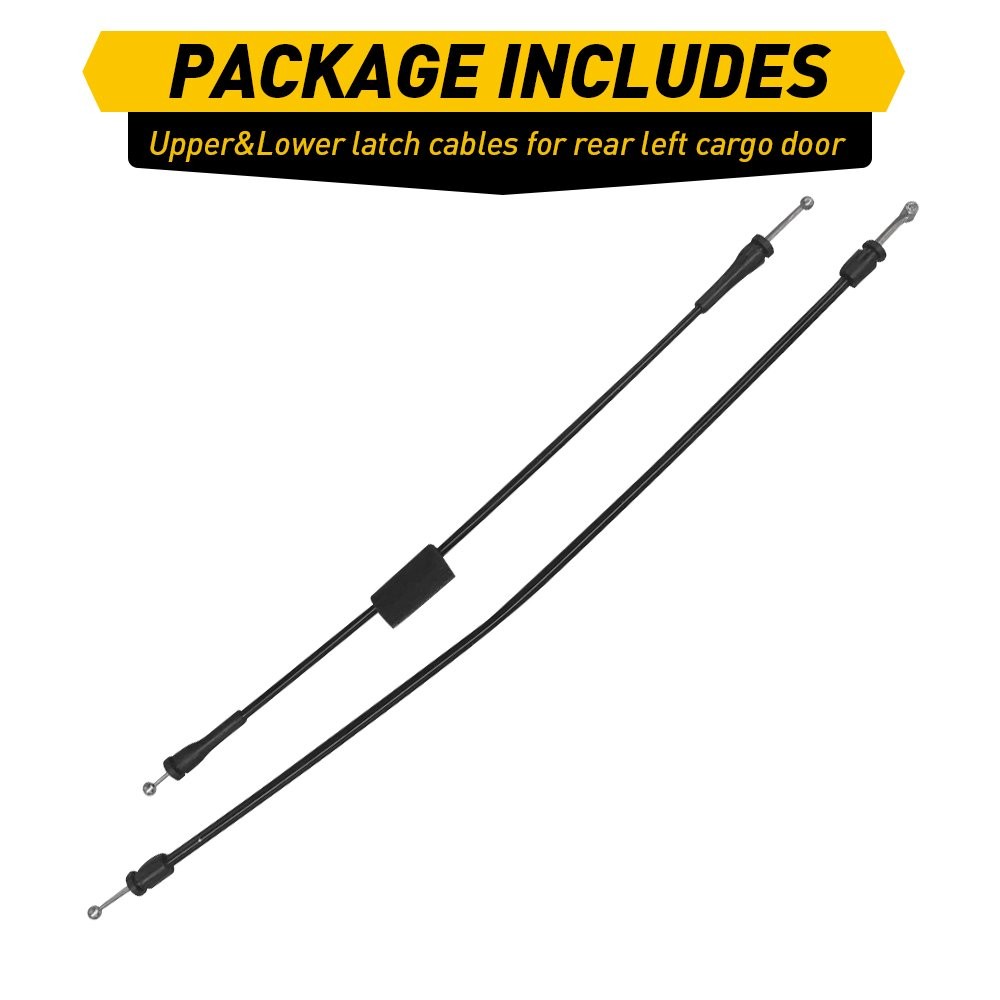 Rear Left Cargo Door Latch Release Cable for Ford E150 E250 E350 E450 1992-2009
