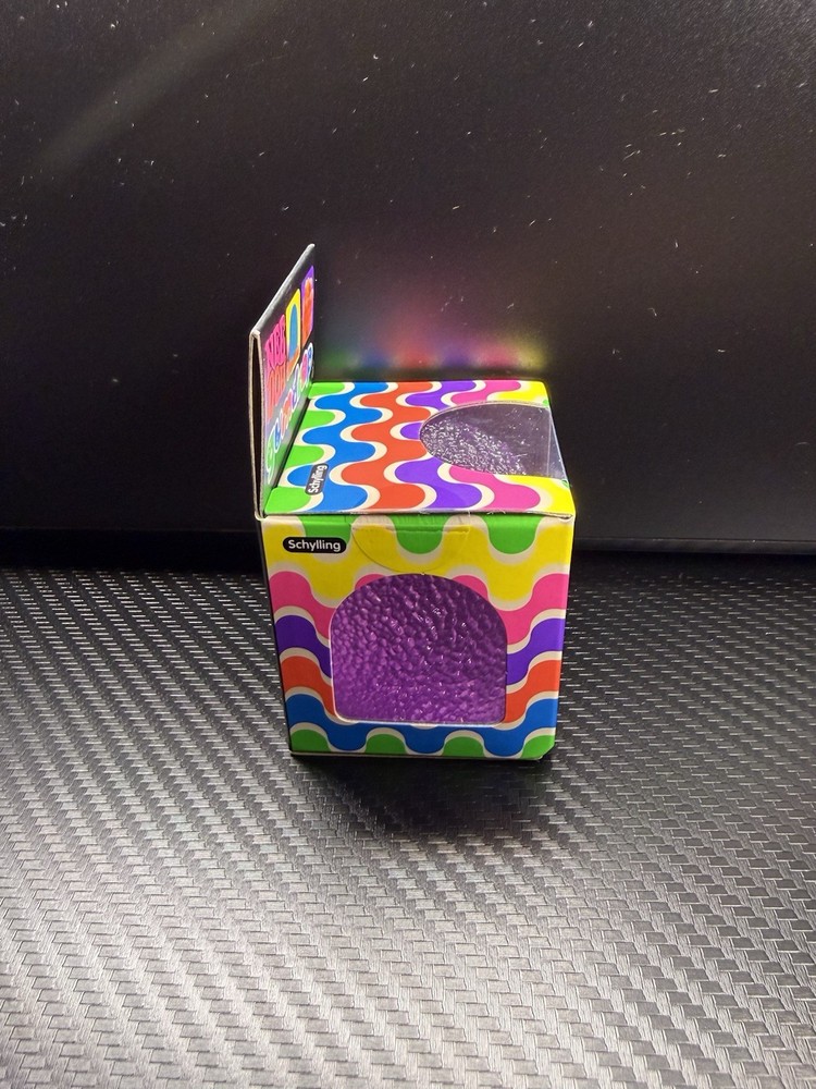 Nee Doh Gumdrop PURPLE Super Solid Squish Sensory Toy