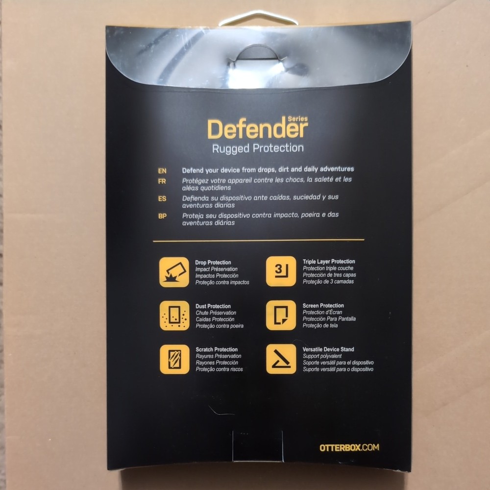 OTTERBOX Defender Case for iPad Mini 4 - Black Rugged Protection
