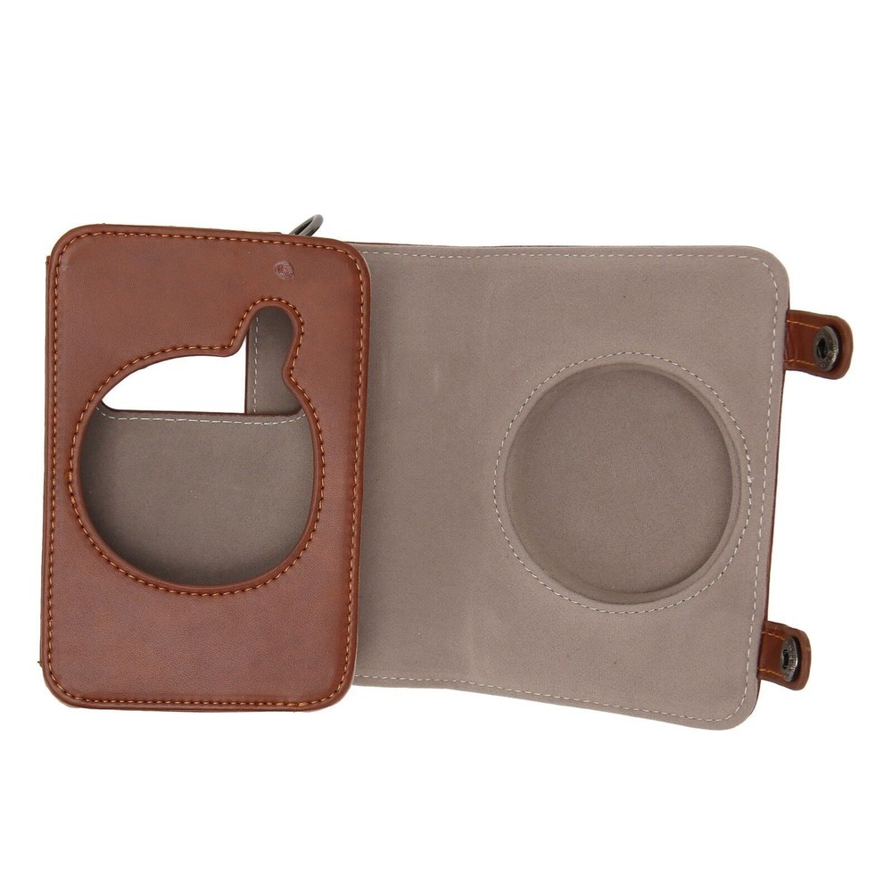 Retro Camera Case PU Leather Camera Case with Adjustable Shoulder Strap