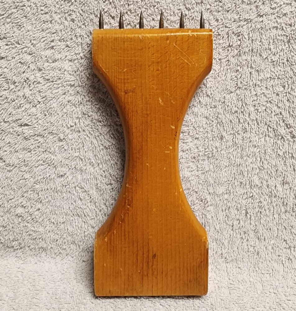 Vintage Solid Wood Webbing Stretcher Upholstery Tool Excellent Condition