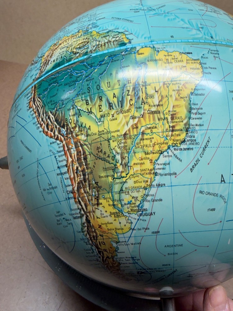 Nice Vintage Scan Globe Danish Dated 1972 Working Order
