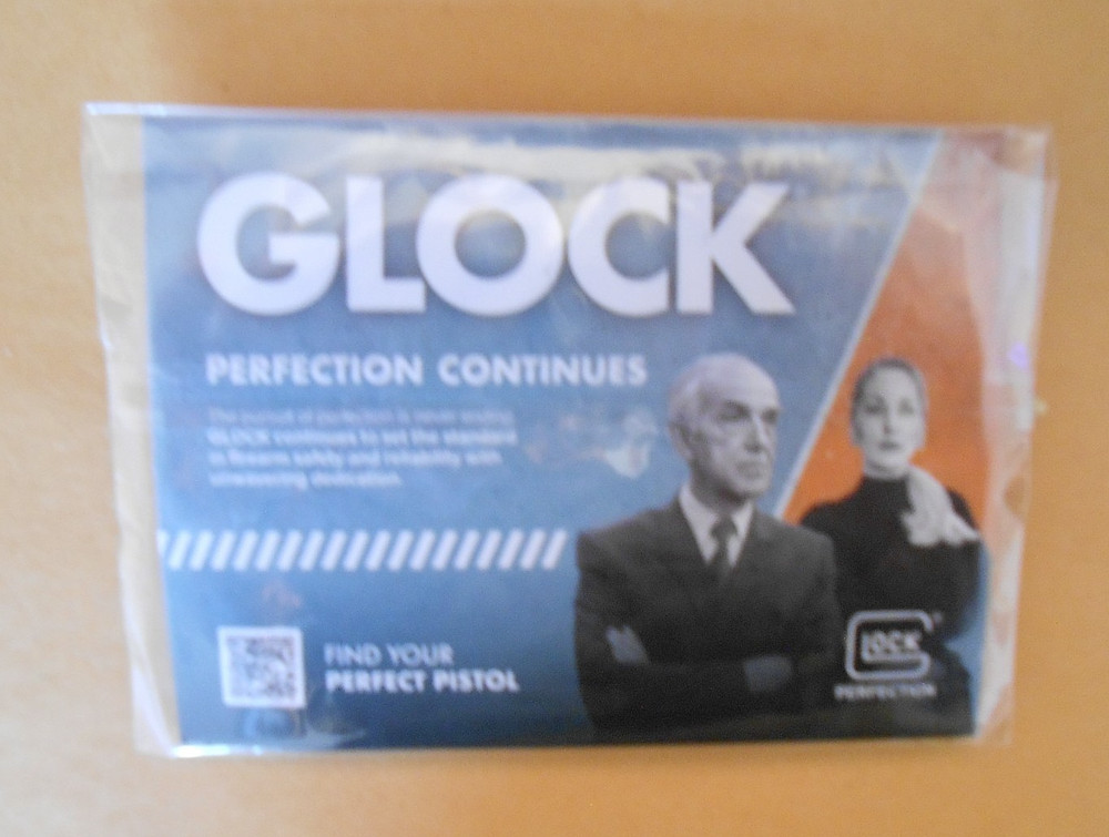 GLOCK PERFECTION CONTINUES PVC MORALE SHOOTING PATCH *L@@K* GLOCK
