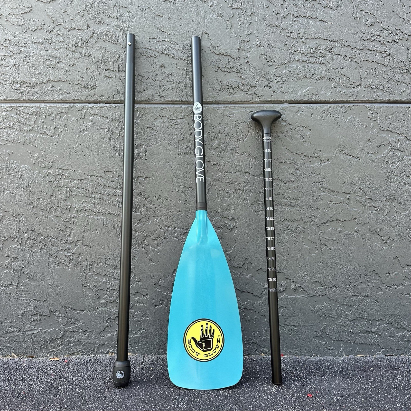 3-Piece Adjustable SUP Paddle –Lightweight, Floating Aluminum Shaft (Body Glove)