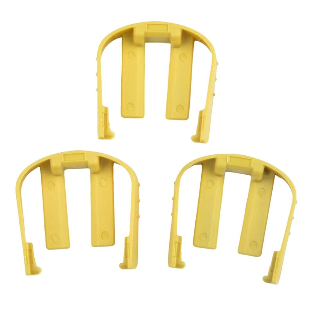 3Pcs C Yellow Clips Replacement Accessory Professional Quick Lock Snap Rings for