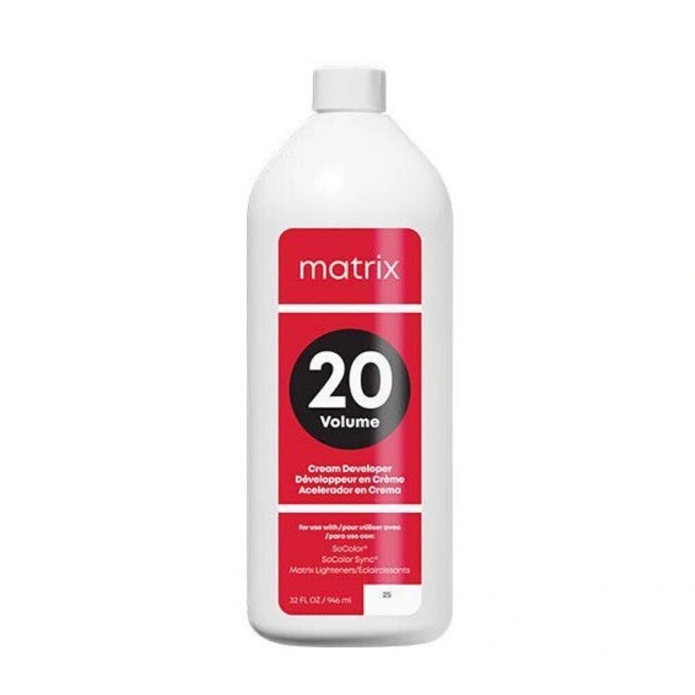 20 Volume Cream Developer by Matrix for Unisex - 32 oz Cream
