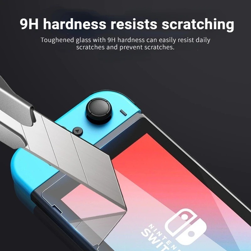 For Switch Screen Protector Anti-Scratch Nintendo Protective Cover NS