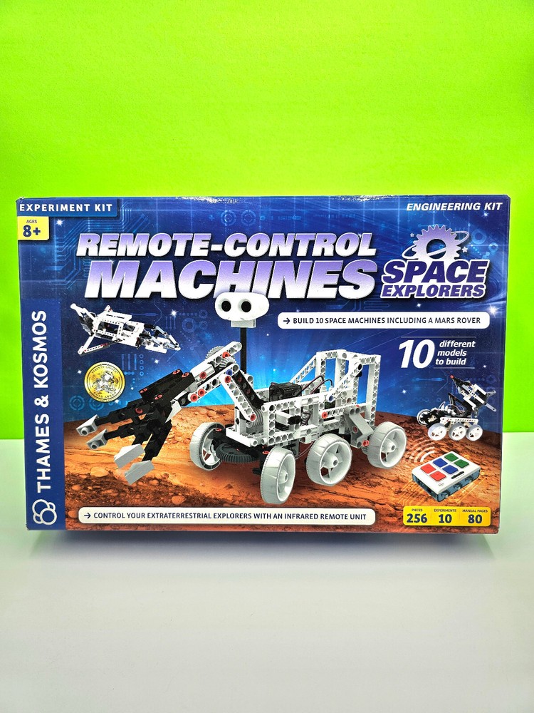 Thames & Kosmos Remote-Control Machines Space Explorers Building Set Incomplete