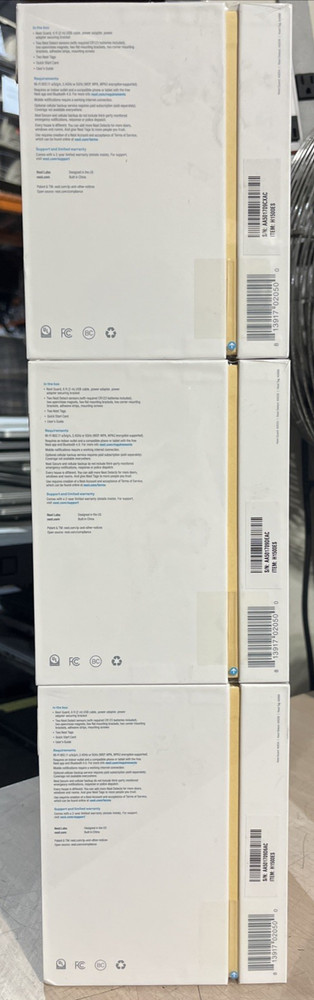 x3 NEST ALARM SYSTEM