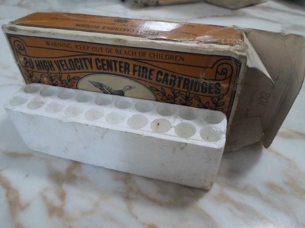 Peters 308 Win 180 gr Core-Lokt PTD Soft Point Empty Box.