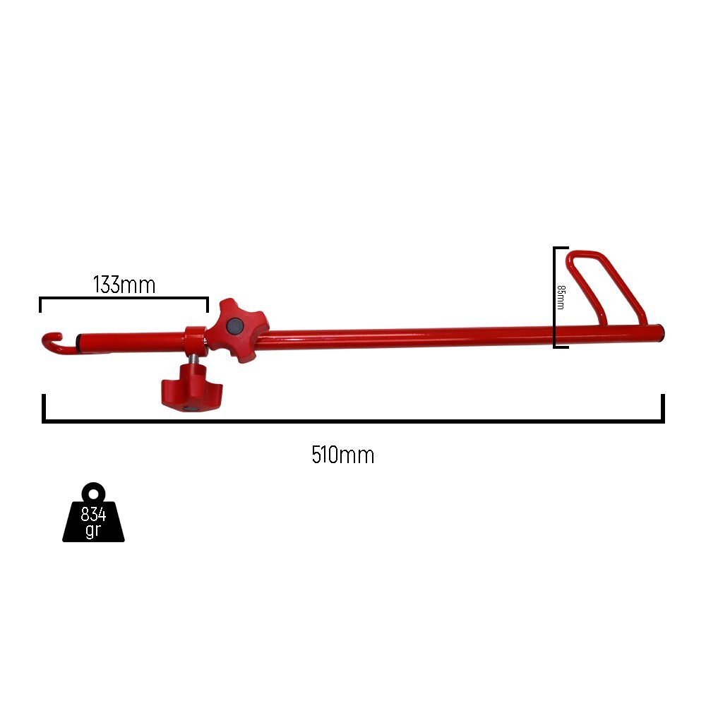 Pdr Tools Piston Type Adjustable Hood and Trunk Lid Fixing Bar