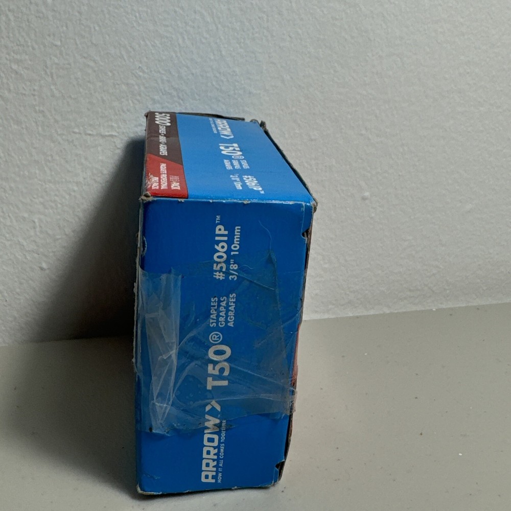 Arrow Fastener 506IP Heavy Duty T50 Open Box