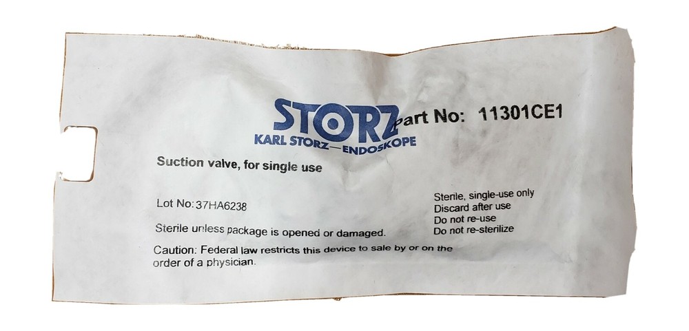 STORZ  Suction Valve For Single Use