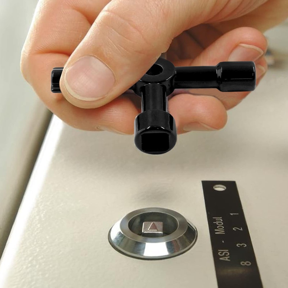 3Pcs 4-Way Multi-Functional Utilities Key Electric Cabinet Keys Triangle Squa...