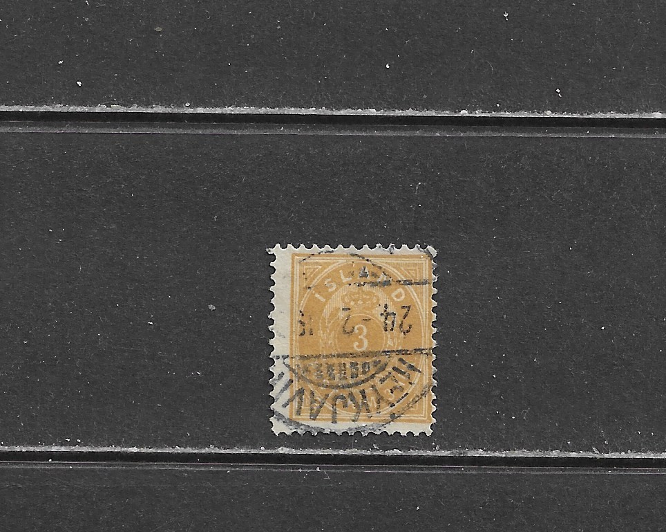Iceland-  lot  848 .  Used.