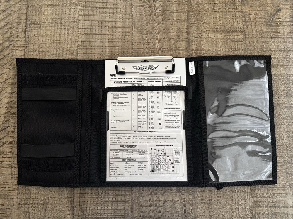 Flight Training Kit – E6-B Flight Computer, Kneeboard, GATS Fuel Jar, Checklist