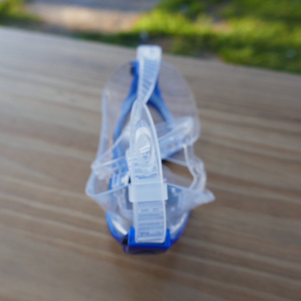Outdoor Master Goggles Blue And Clear With Case