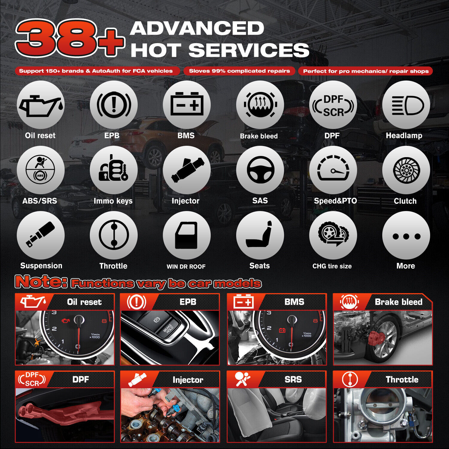 2023 Autel MaxiCOM MK808BT PRO Diagnostic Scanners Active Test Update of MK808S