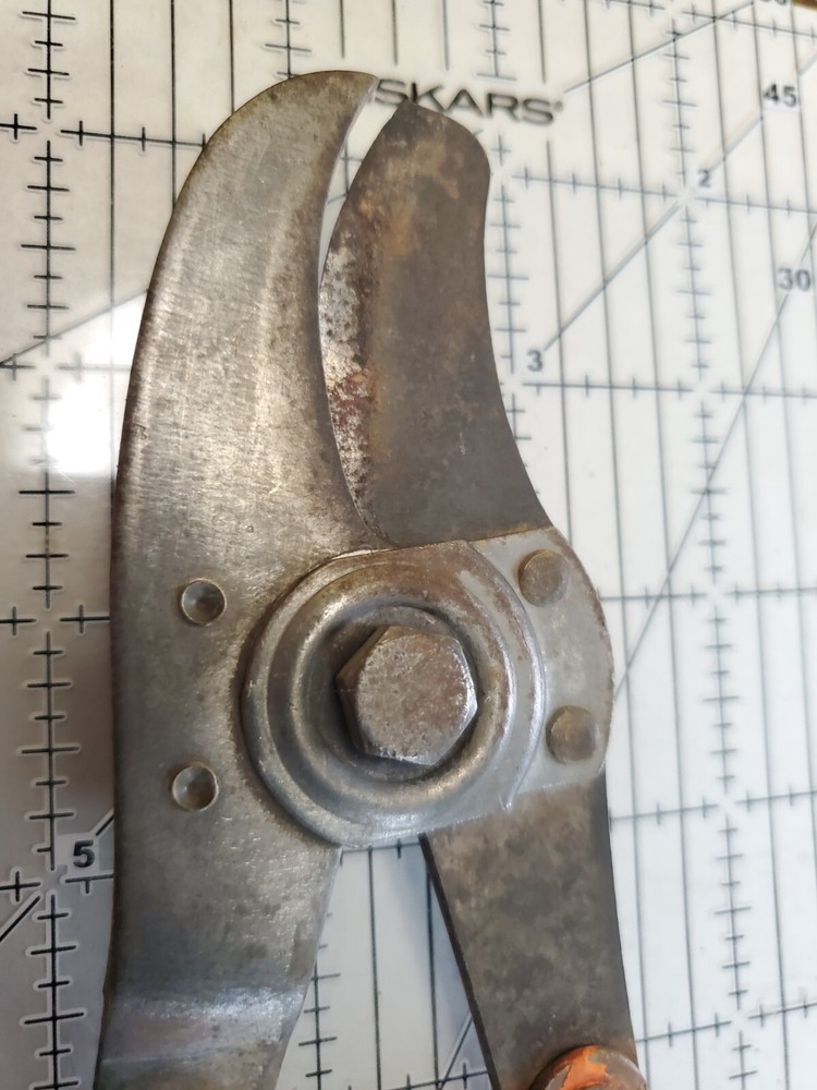 Vintage Pruning Shears USA Made Double Action