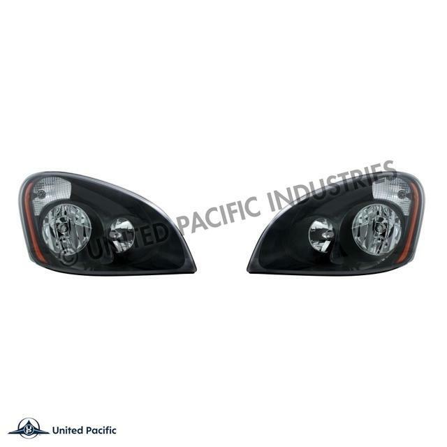 “Blackout” 2008+ Freightliner Cascadia Headlight Assembly Set-Driver & Passenger