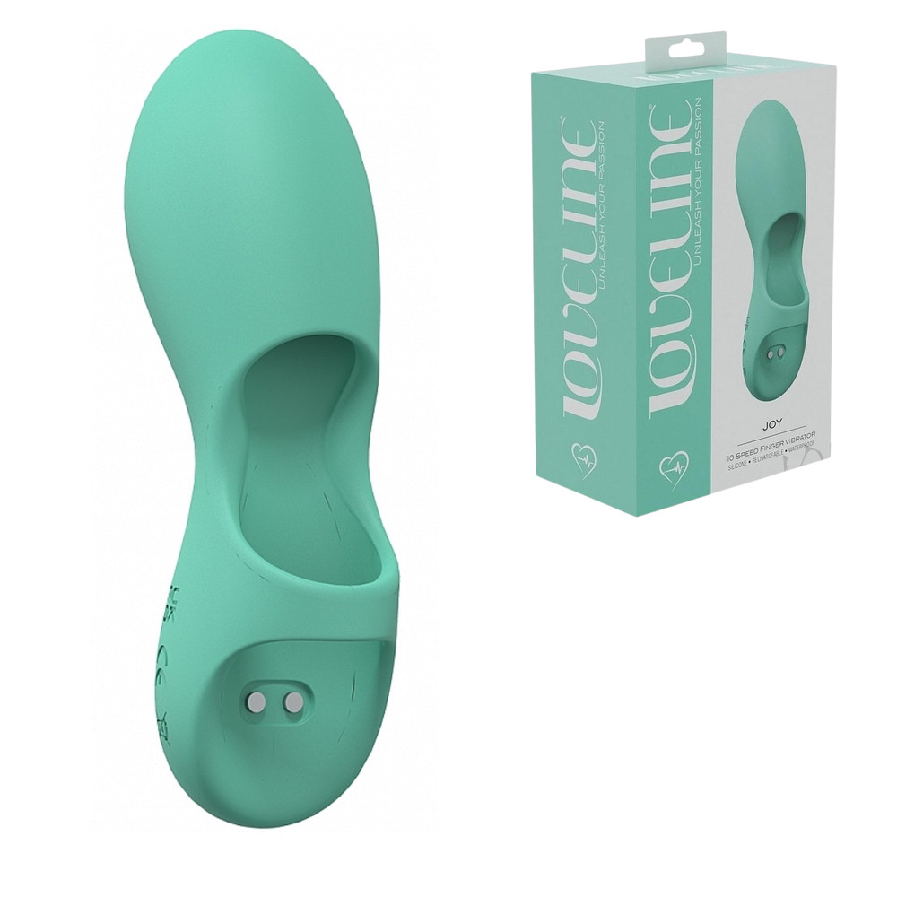 Rechargeable Clitoral Stimulator Multi-Speed Waterproof Silicone Finger Vibrator