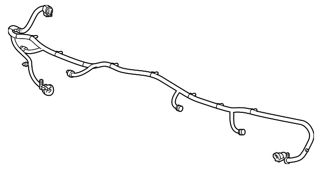 Genuine GM Front Object Alarm Sensor Wiring Harness 85156057