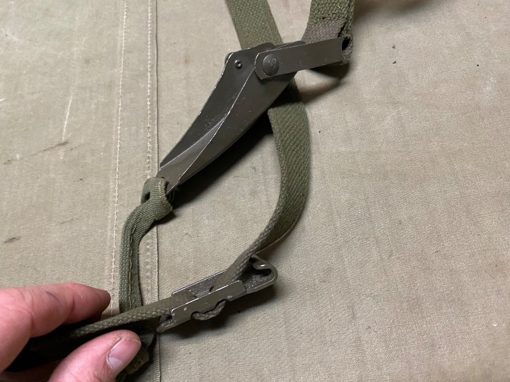 ORIGINAL WWII US ARMY M1942 LARGE SPARE EQUIPMENT CARRY STRAP