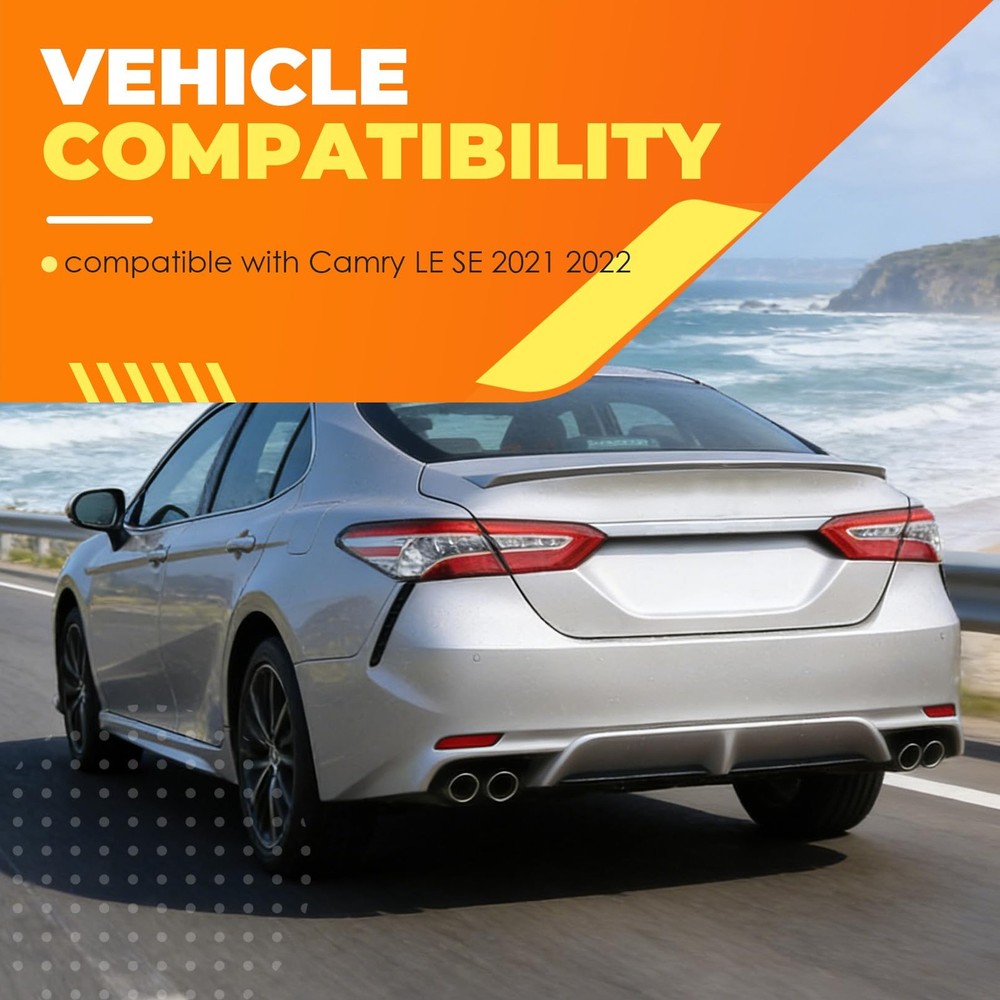 Outer Tail Light Driver Side Compatible with Camry LE SE 2021 Left