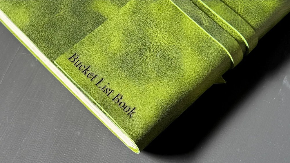 Personalised Full Grain Leather Journal, Handmade Travel Diary, Sketchbook