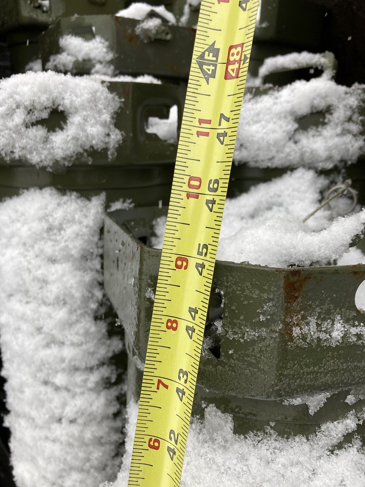 120 mm Storage Container Ammo Tube And Lid Cache. PA116