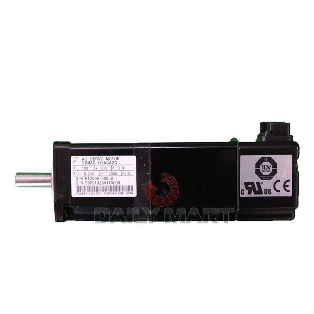 Used & Tested YASKAWA SGMAS-01ACA2C Servo Motor