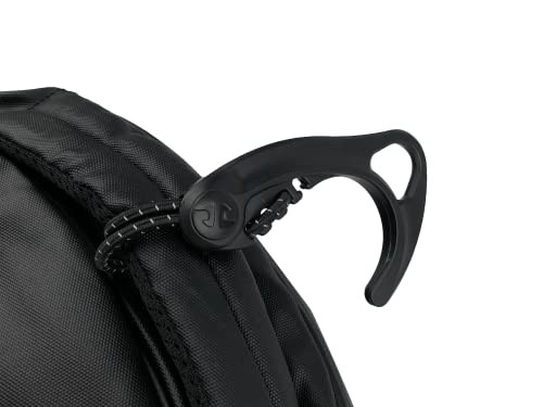 Gear Hook 5-Pack — Lightweight + Versatile S Hook for Backpacks 5 Pack Black