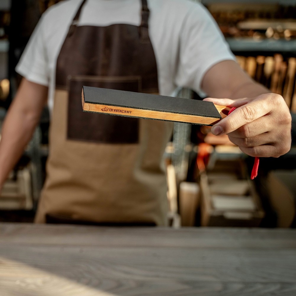 BeaverCraft LS9P2 Small Pocket Leather Strop