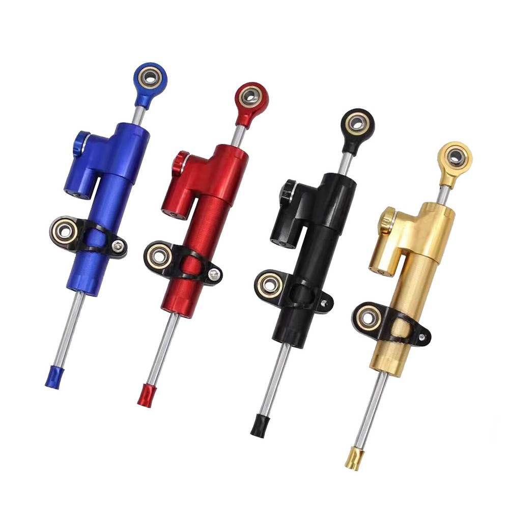 CNC Steering Damper Motorcycle Stabilizer Linear Reversed Control Universal