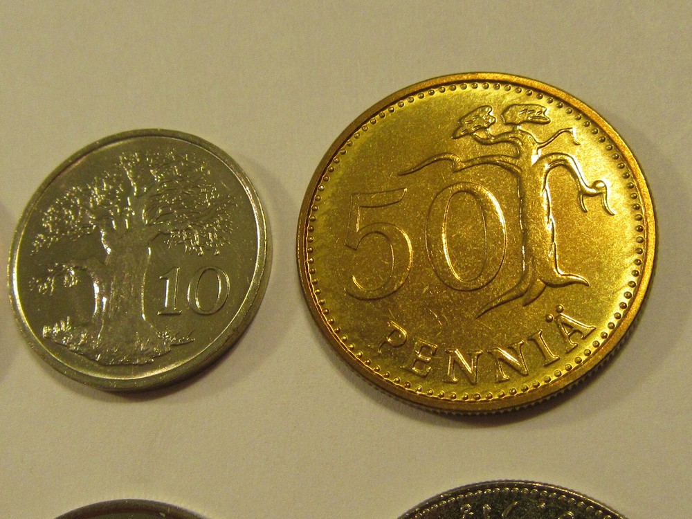TREE coin set 6 coins all are uncirculated nice starter set Treehugger set