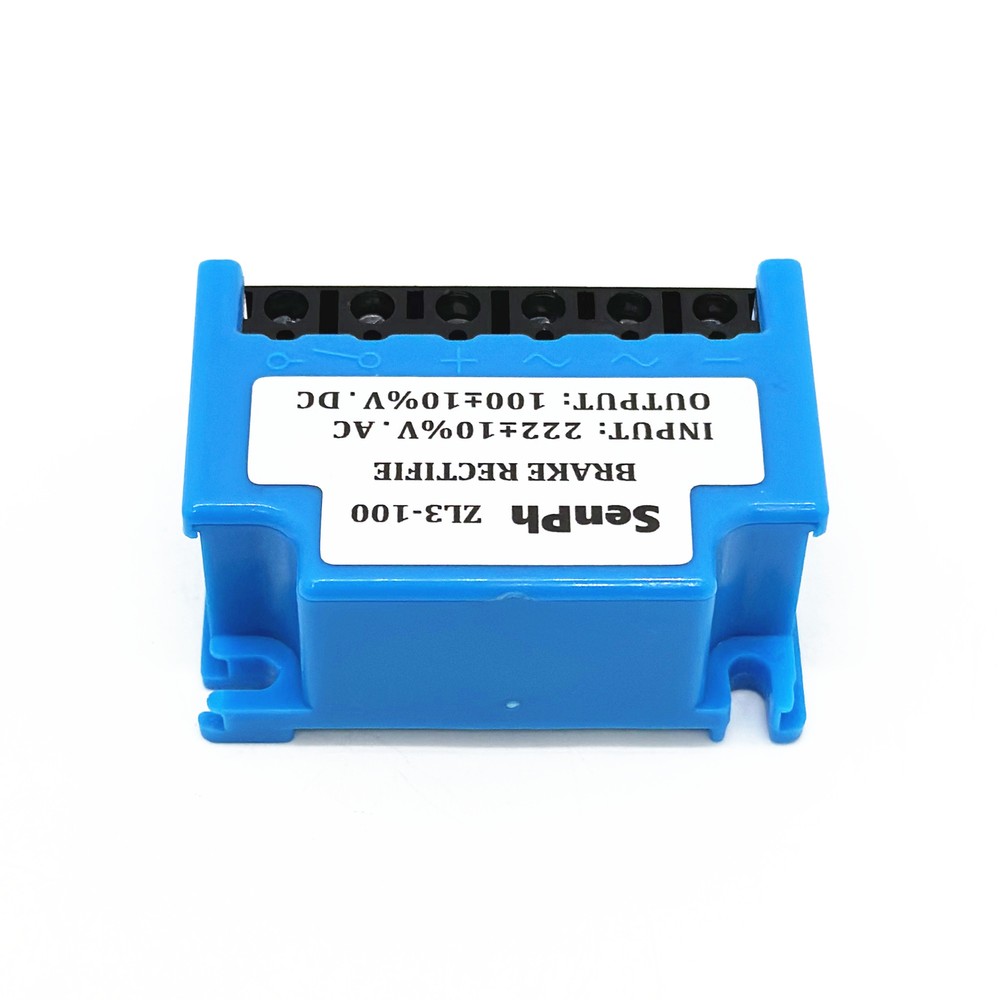 1pcs ZL3-100 INPUT 222V OUTPUT 100V half-wave brake rectifier module